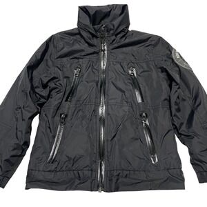 Hugo Boss Alex Thomson Boys Racing Extreme Sailing Jacket Windbreaker Hooded